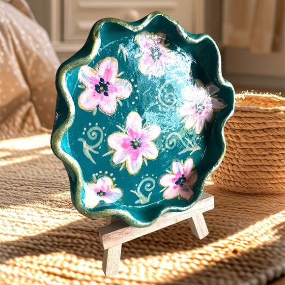 Hand-Made, New Trinket / Jewelry Dish - Picture 2 of 6